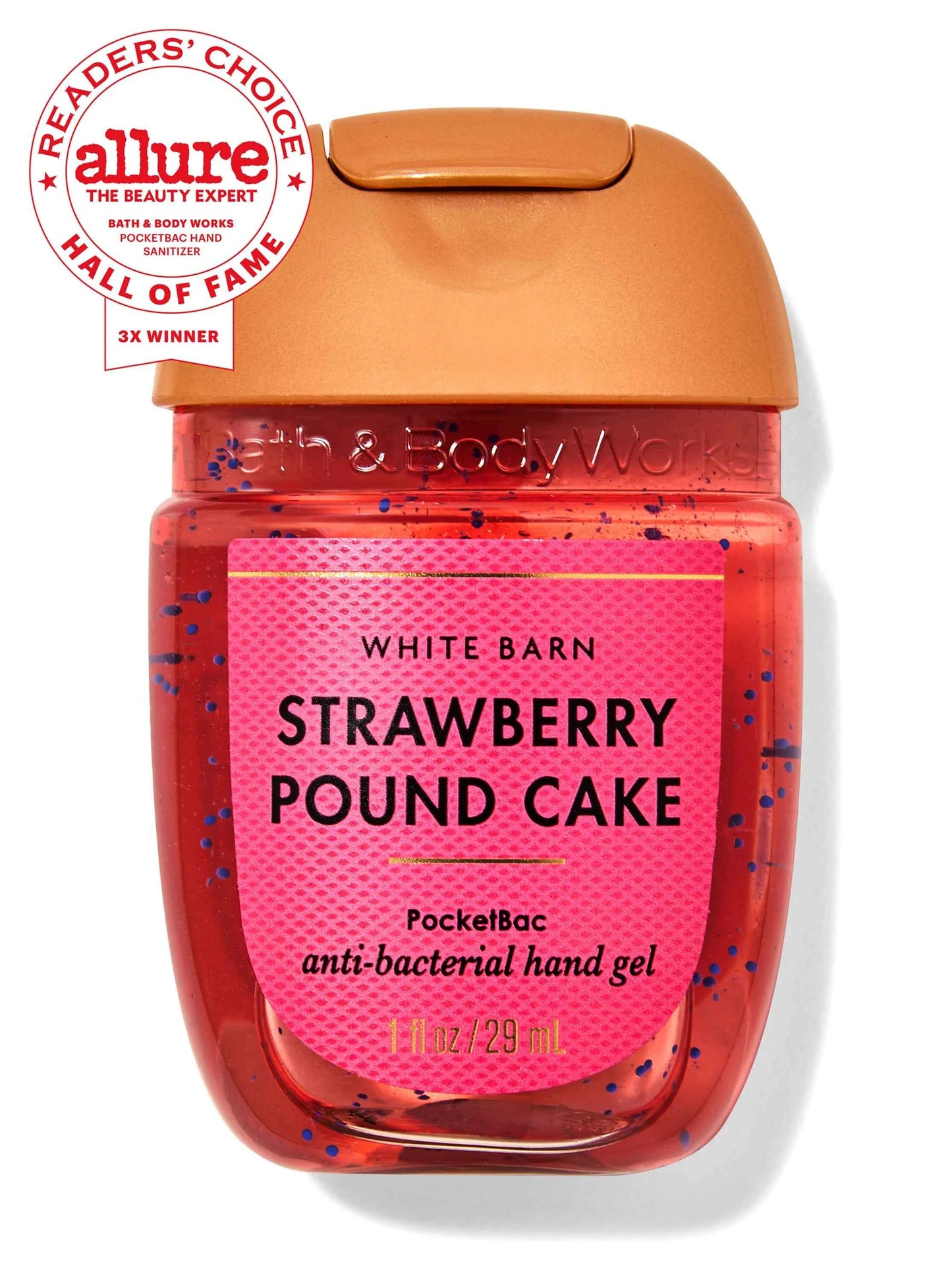 АНТИБАКТЕРИАЛЕН ГЕЛ ЗА РЪЦЕ '' STRAWBERRY POUND CAKE''